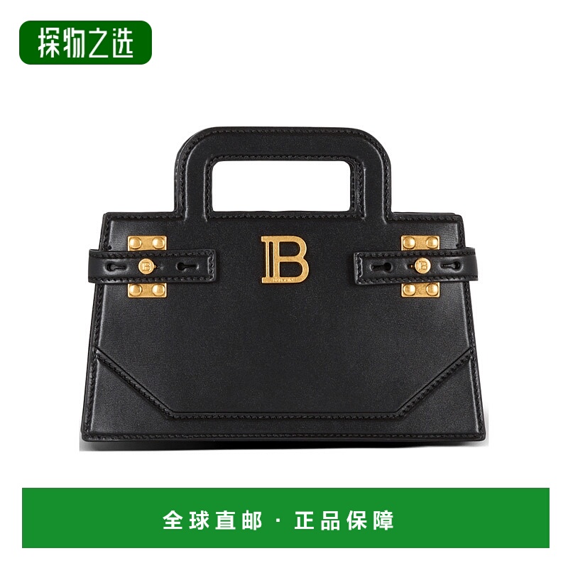 香港直邮Balmain 小号 B-Buzz徽标单肩包 EN1KJ931LSLX斜挎包