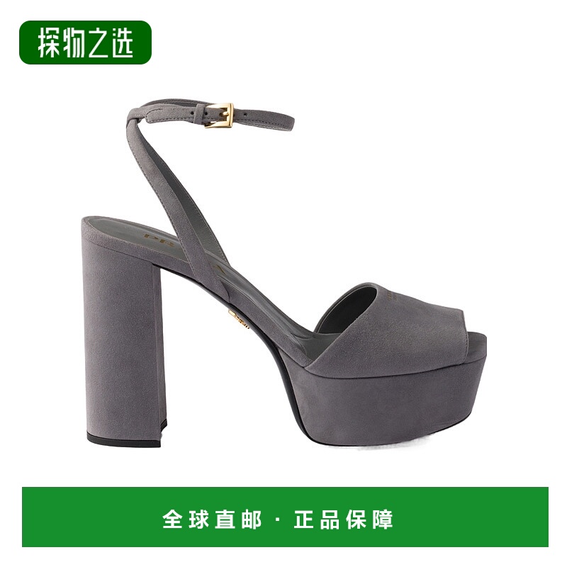 香港直邮Prada 厚底高跟凉鞋 1XP48B008FE115