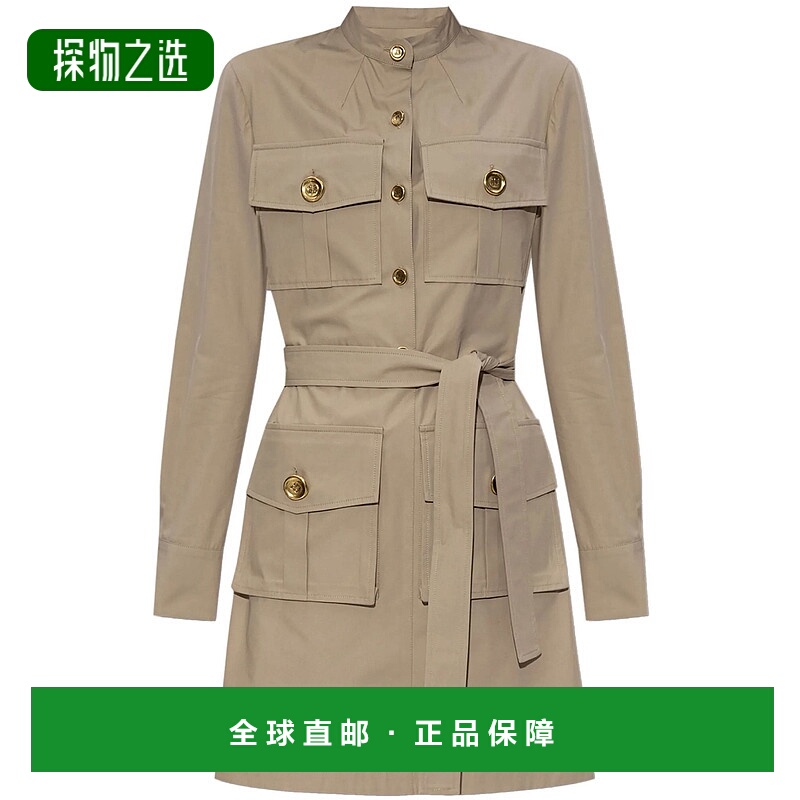 香港直邮Givenchy 纪梵希 女士 府绸狩猎连衣裙 BW22A915VK