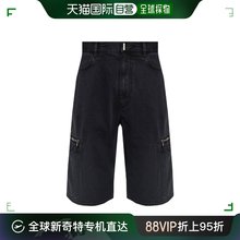 徽标牛仔短裤 BM517F5Y58 香港直邮Givenchy