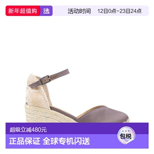 1h可退 香港直邮CastaÑer 女士 麻底鞋 brown棕色 舒适时尚