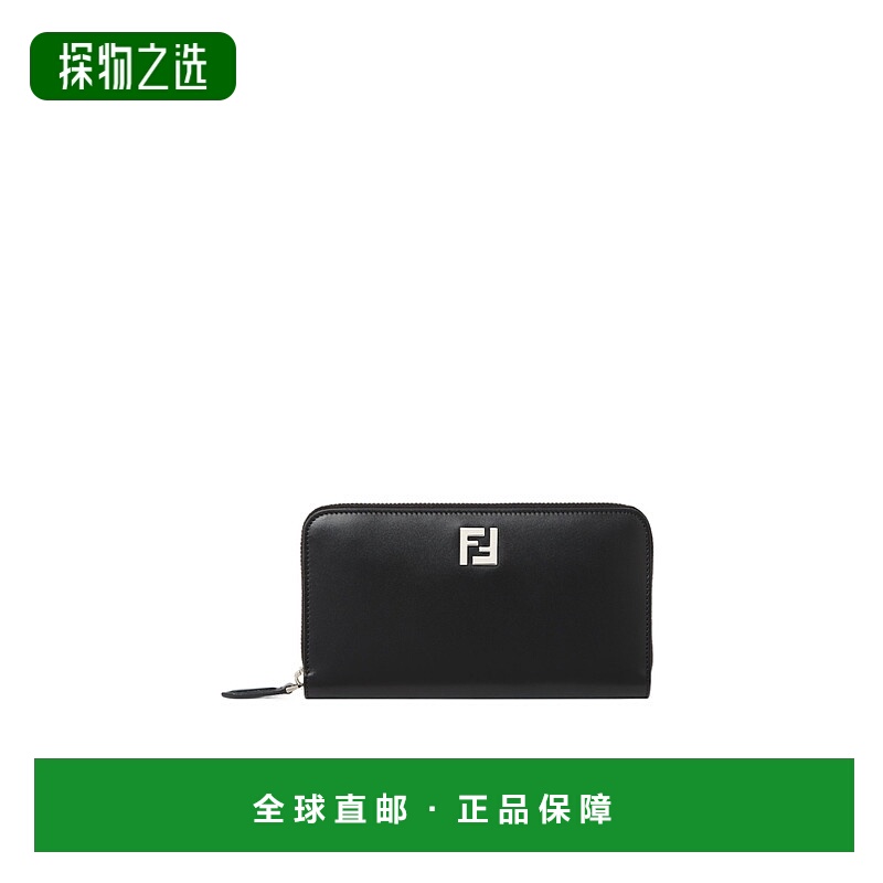 香港直邮Fendi FF Squared 拉链钱包 7M0210AFF2
