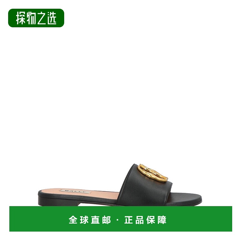 香港直邮Bally 巴利 女士 凉鞋 black黑色 舒适时尚