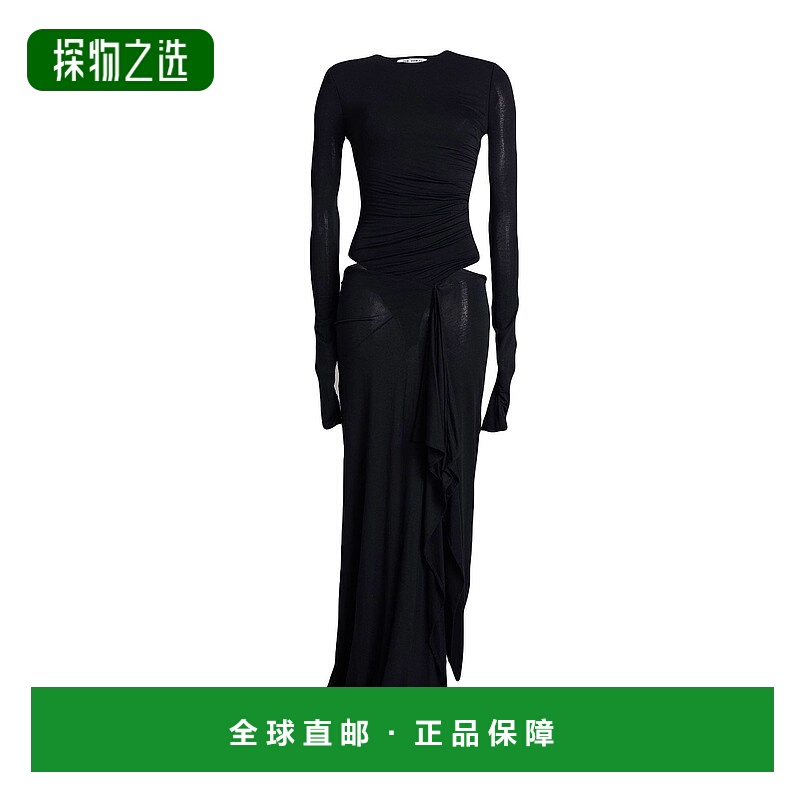 香港直邮The Attico 女士 高雅连衣裙 black黑色 舒适时尚