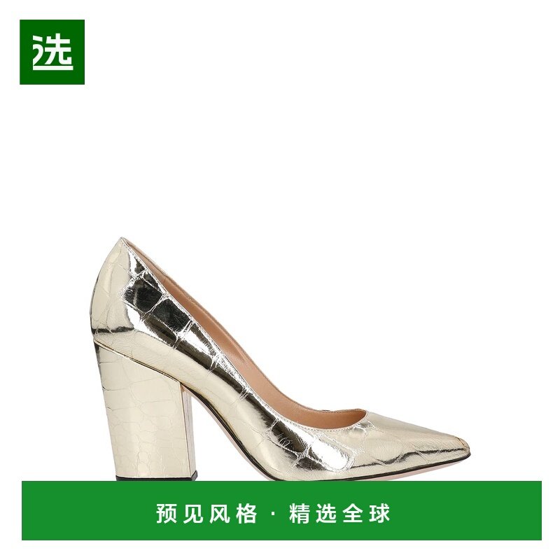 1h可退 香港直邮Sergio Rossi 塞乔·罗西 女士 浅口鞋 metal金属,女鞋,浅口单鞋,淘宝优惠券,粉丝福利购,淘宝优惠卷