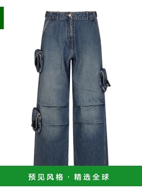 香港直邮COPERNI 女士牛仔裤 COPP148F2014BLU AW2025 蓝色