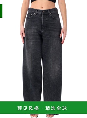 香港直邮HAIKURE 女士牛仔裤 HEW03296DF174L902 SS2026 黑色