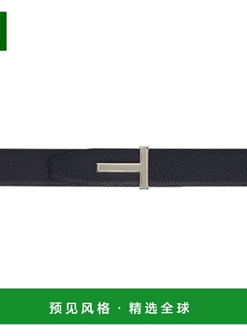 香港直邮Tom Ford 汤姆·福特 男士 海军蓝 & 黑色 Grain Leather