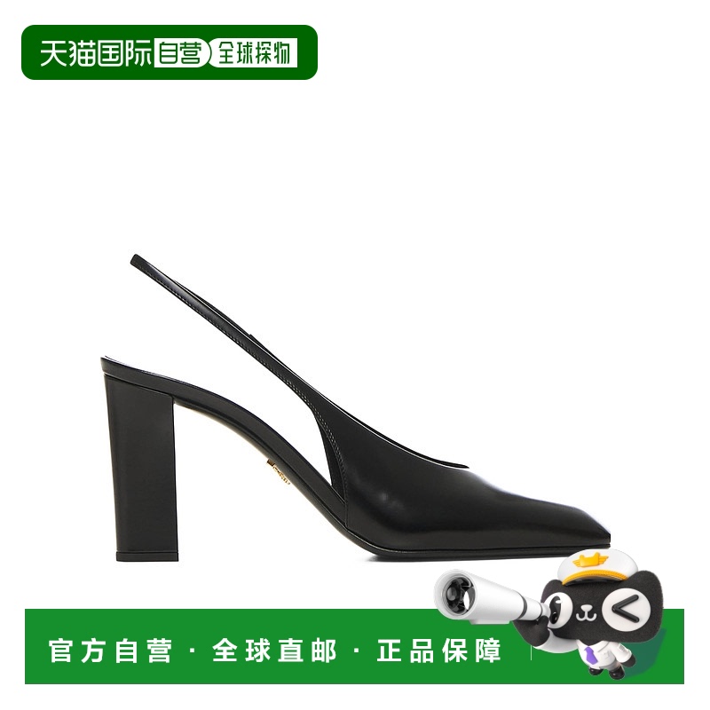 香港直邮Prada 方头高跟凉鞋 1I838N055F085