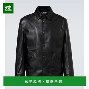 香港直邮Junya Watanabe 渡边淳弥 男士 Schott 皮革皮衣夹克