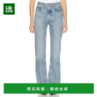 1h可退 香港直邮AGOLDE 女士 Leena 小喇叭牛仔裤 A2181206直筒裤