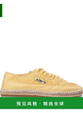 1h可退 香港直邮AUTRY 女士 黄色运动鞋 ESLWCV03 yellow黄色 舒