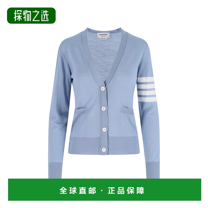 1h可退 香港直邮Thom Browne 汤姆·布朗 女士 长袖针织开衫 FKC3