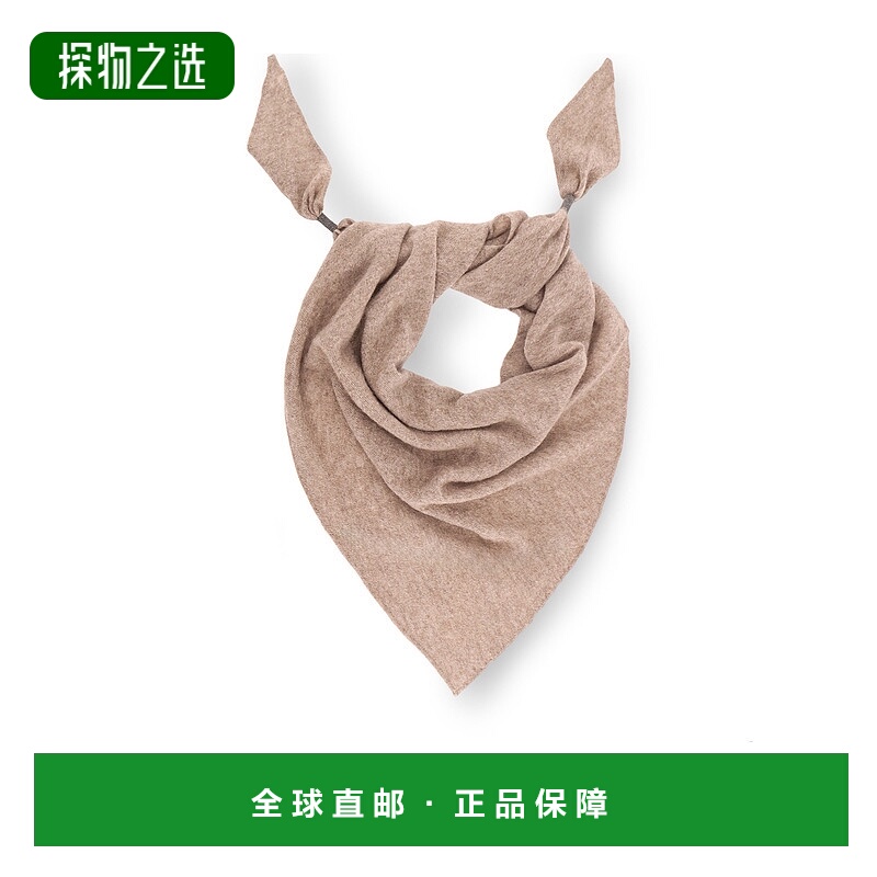 香港直邮Brunello Cucinelli Monili 细节羊绒围巾 MSCDFSW03P