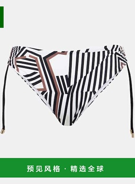 1h可退 香港直邮MaxMara 麦斯玛拉 女士 Sibilla 印花比基尼下装