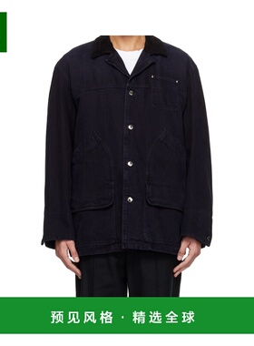 香港直邮WOOYOUNGMI 男士夹克 W253JP28NAVY986N AW2025 黑色