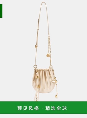 1h可退 香港直邮Chloe 蔻依 女士 Treasures 海滩皮革斜挎包