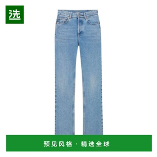 巴直筒裤 香港直邮Saint 牛仔裤 90年代风格 807142Y11CH Laurent