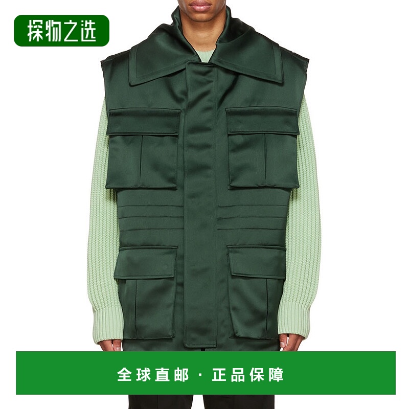 香港直邮Ami Paris 翻领无袖马甲 HJK001225