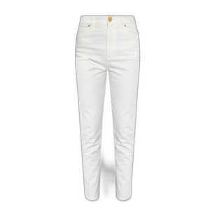 香港直邮Balmain 腰带环牛仔长裤 CF1MG007DB69牛仔裤直筒裤