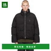 Paris 黑色 1h可退 Ami AMI 羽绒夹克 Coeur 美国直邮 男装