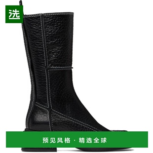 1h可退 【美国直邮】Miista 黑色 Alzira 靴子 女鞋 时装靴 手工