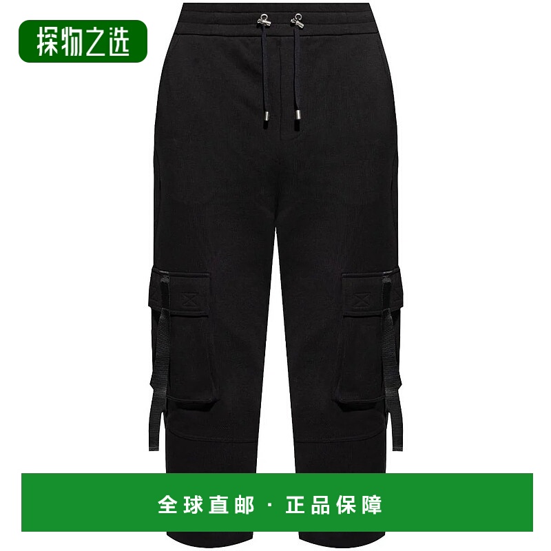 1h可退 BALMAIN 男士休闲裤 DH0OB190GE15EGC工装裤七分裤