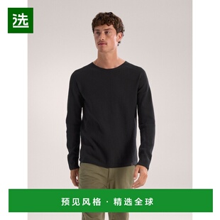 1h可退 欧洲直邮ARCTERYX 男士Hallam美丽诺羊毛圆领上衣