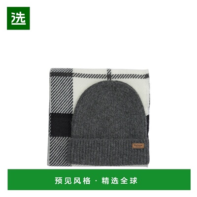 香港直邮Barbour 女士围巾 LGS0094LGSGY31 AW2025 灰色 