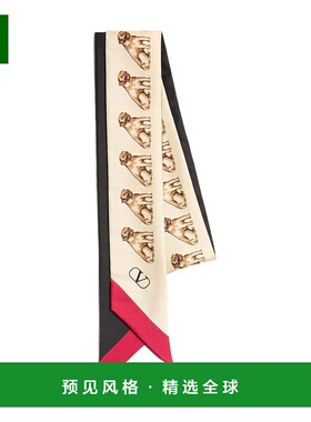 1h可退 香港直邮Valentino 华伦天奴 女士 图案丝巾 WE6017UQW