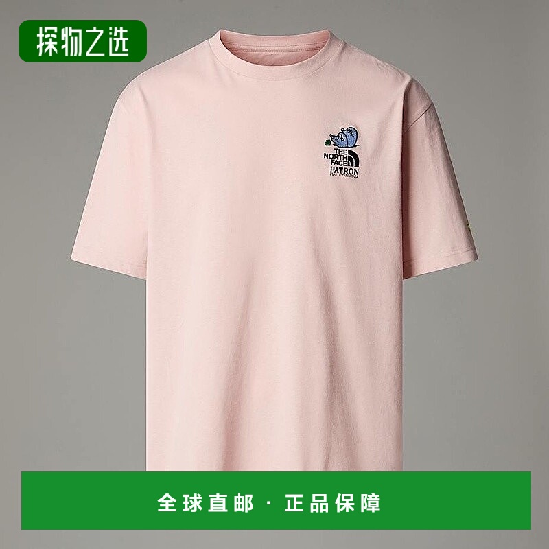 欧洲直邮北面男女通用 Mountain Cleanup 超大T恤TheNorthFac