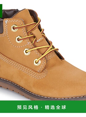 欧洲直邮Timberland 添柏岚 POKEY PINE MID LACE UP WITH ZIP 儿
