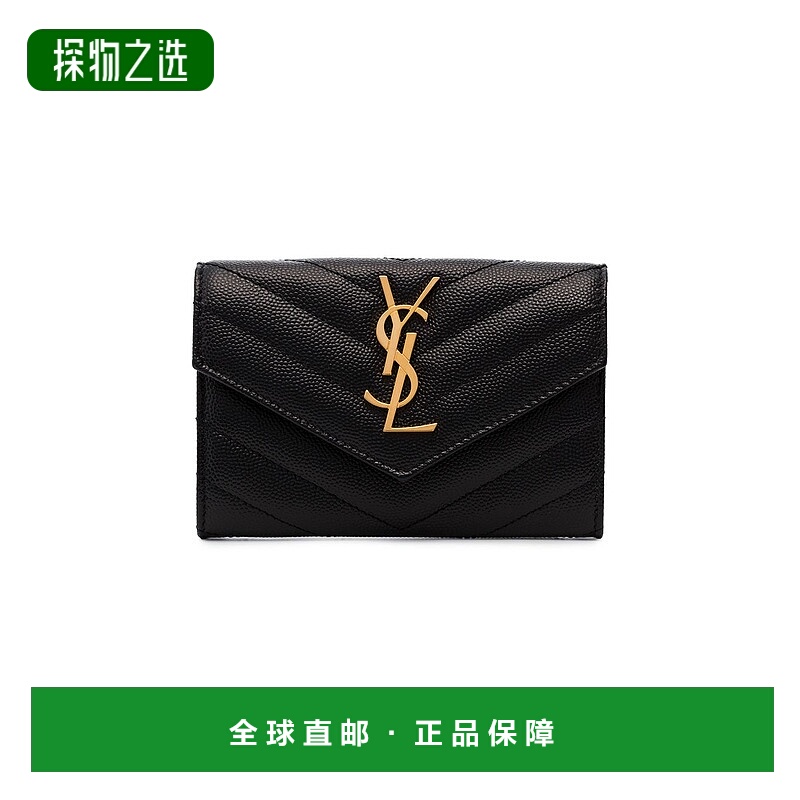 1h可退 香港直邮Saint Laurent 圣罗兰 女士 信封钱包 414404BOW0