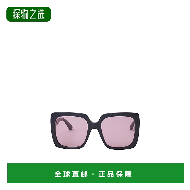 Gucci 方形框太阳镜 GG0418S古驰正品百搭显脸小高级感