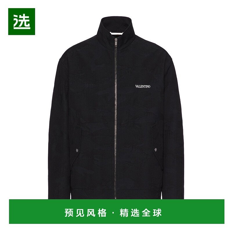 【99新未使用】香港直邮Valentino 徽标拉链夹克 1V3CIF358KT