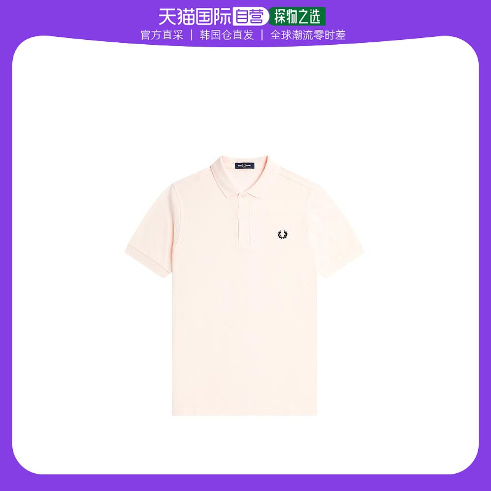 韩国直邮FRED PERRY23SSPOLOT恤男M6000 092R33 SILKY PEACH