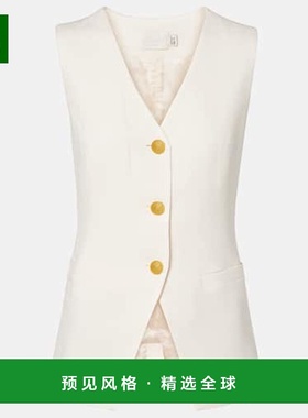 香港直邮RIXO 女士 Bridal Ingrida 背心 white白色 舒适时尚