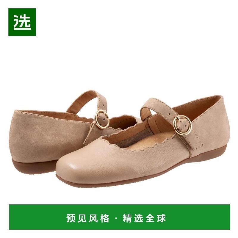 1h可退 【美国直邮】Trotters女士时装单鞋浅口平底真皮休闲时尚,女鞋,浅口单鞋,淘宝优惠券,粉丝福利购,淘宝优惠卷