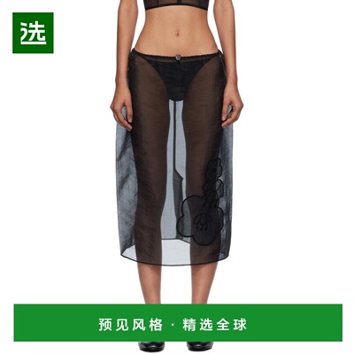 香港直邮CECILIE BAHNSEN 女士半身裙 225RTW17003BAMBISKIRTBLAC