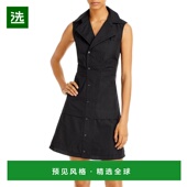 时尚 1h可退 优雅自然舒 Lam女士连衣裙无袖 修身 美国直邮 Derek