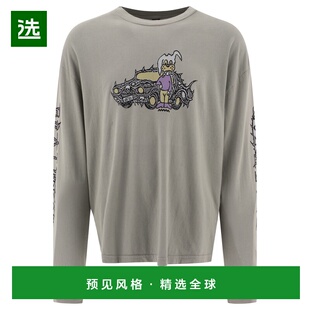 1h可退 香港直邮Brain Dead 男士 针织衫 F24T01004089SEAGRASS