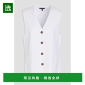 Charlotte 1h可退 亚麻混纺背心 瑞格布恩 女士 香港直邮rag bone