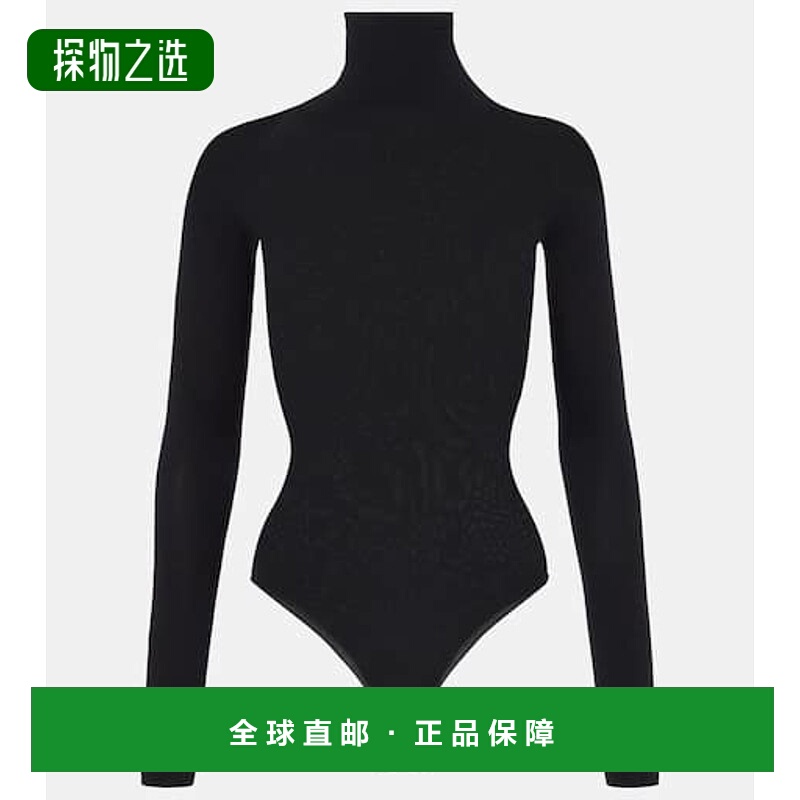 香港直邮Alaïa 女士 Second-skin 连体衣 black黑色 舒适时尚