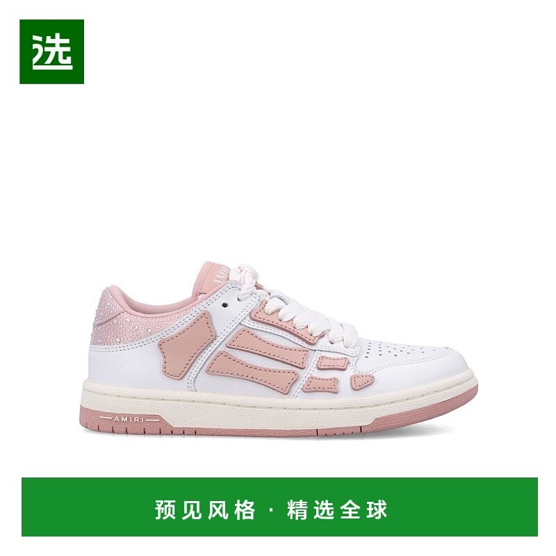 香港直邮Amiri 水晶缎面低帮运动鞋 AWFOSR1114