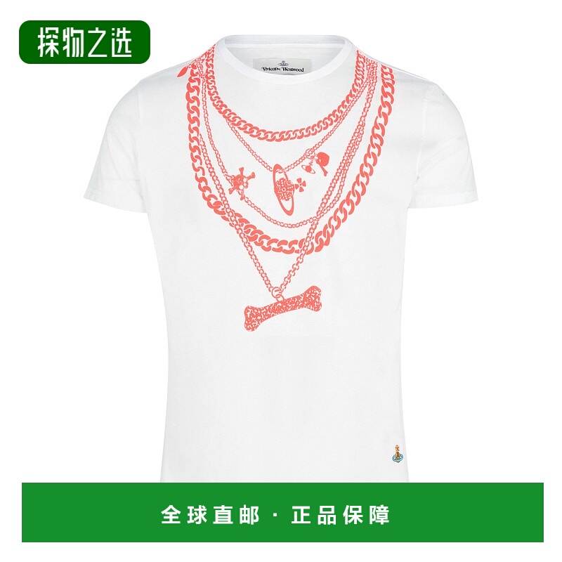 香港直邮Vivienne Westwood Chain Peru 短袖T恤3G01003VJ001M