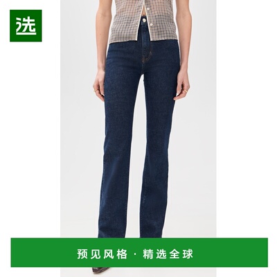 1h可退 香港直邮Frame Denim 女士 箭号牛仔裤  舒适时尚