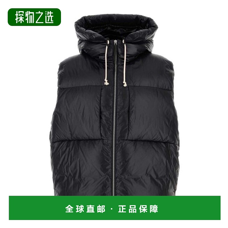 香港直邮Jil Sander 连帽羽绒马甲 J47AF0161-J70007