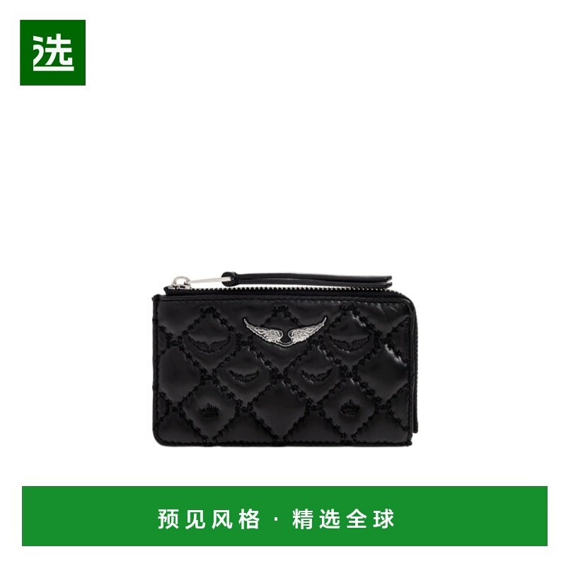 香港直邮ZADIG & VOLTAIRE 女士化妆包 LWSG03680BLACK AW2025,箱包皮具/热销女包/男包,通用款女包,淘宝优惠券,粉丝福利购,淘宝优惠卷