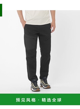 欧洲直邮Salomon萨洛蒙 OUTERPATH UTILITY系列男士深黑色涤裤子