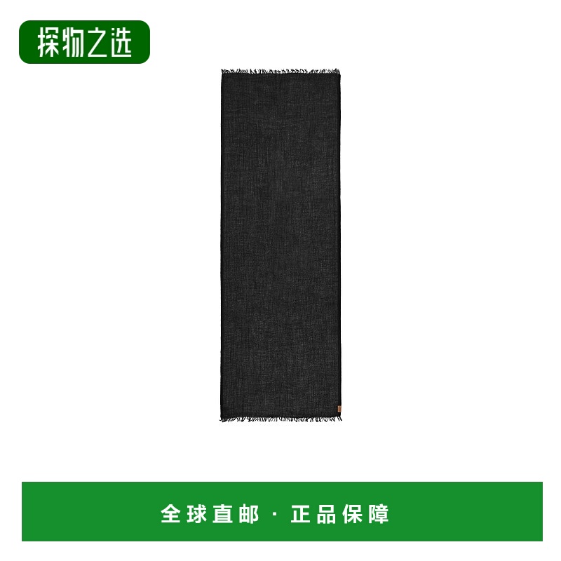 香港直邮Loewe 徽标羊绒围巾罗意威配饰 F811251X04